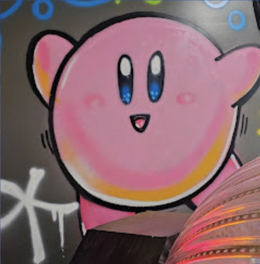 별의 커비 벽화